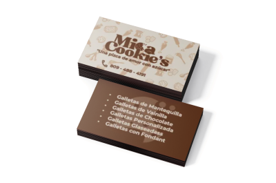 Business Cards Mockup, Stacked (1)